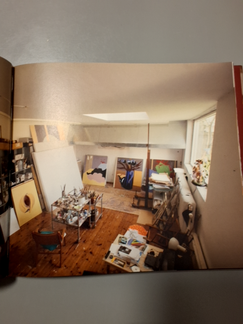 Atelier kunstnerens værksted af Lisbeth Bonde. Fotos Hans Ole Madsen